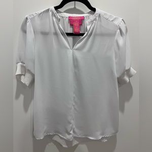 XS White Blouse